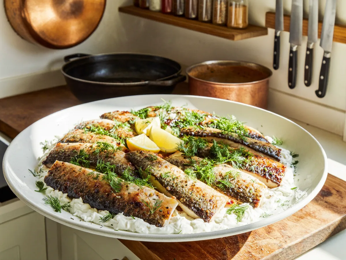 Скумбрия с лимоном в духовке запеченная