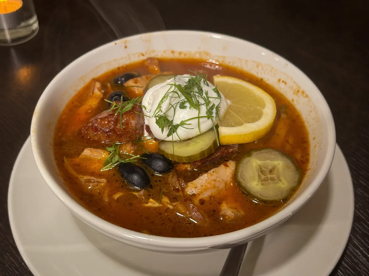 Солянка сборная мясная
