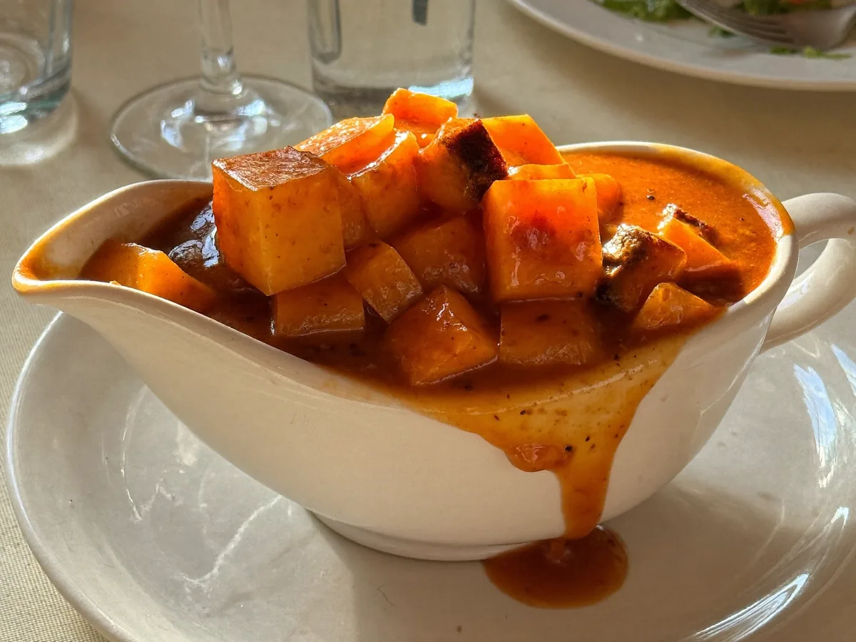 Соус из хурмы для мяса
