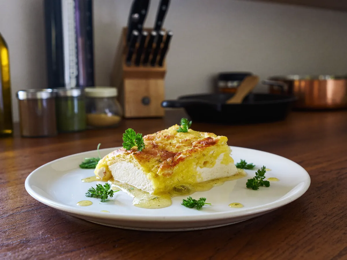 Суфле из курицы в духовке