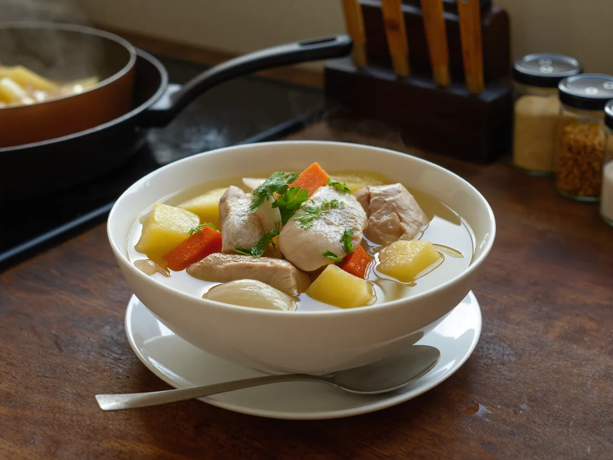 Суп из куриной грудки
