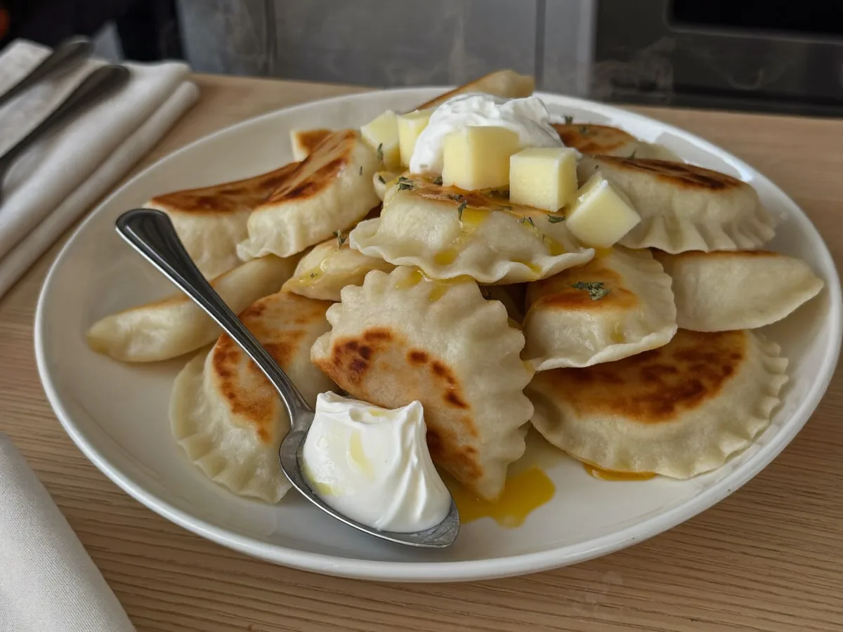 Вареники с ливером