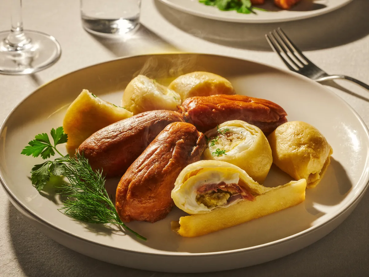 Волованы с печенью трески