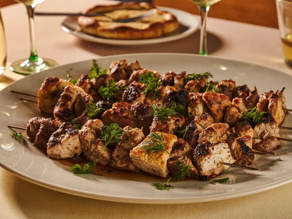 Японский шашлык