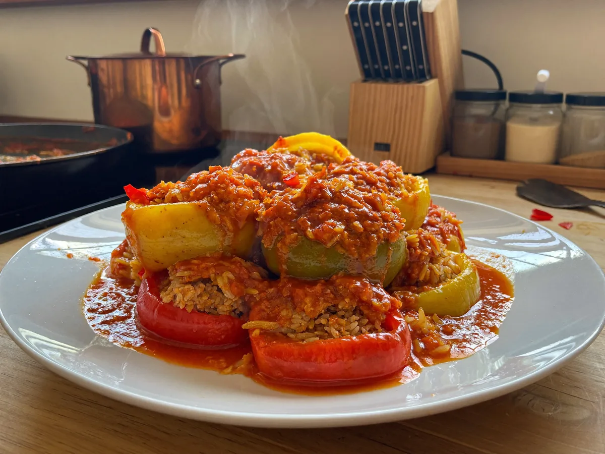 Замороженный фаршированный перец