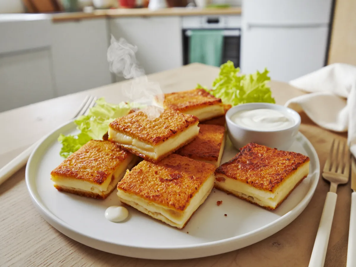 Запеченная капуста романеско с сыром