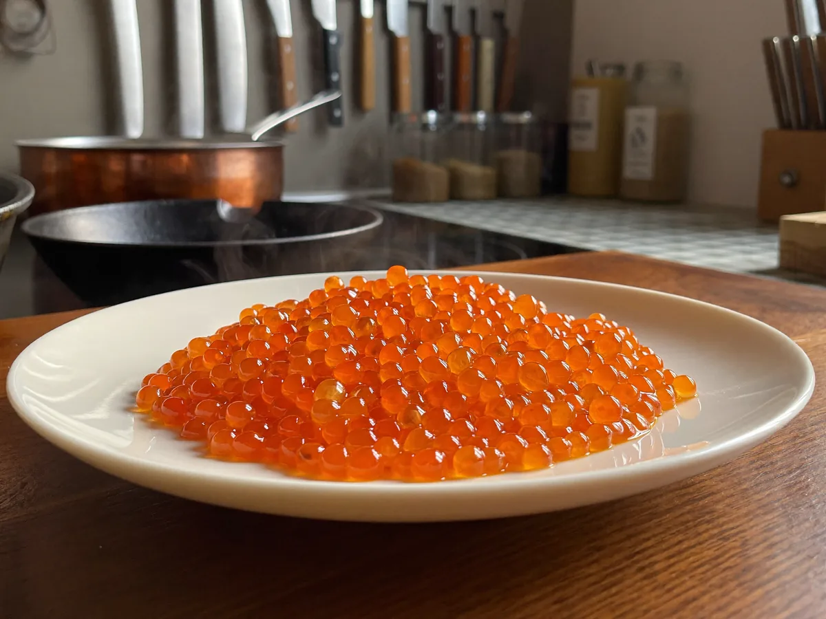 Засолка красной икры