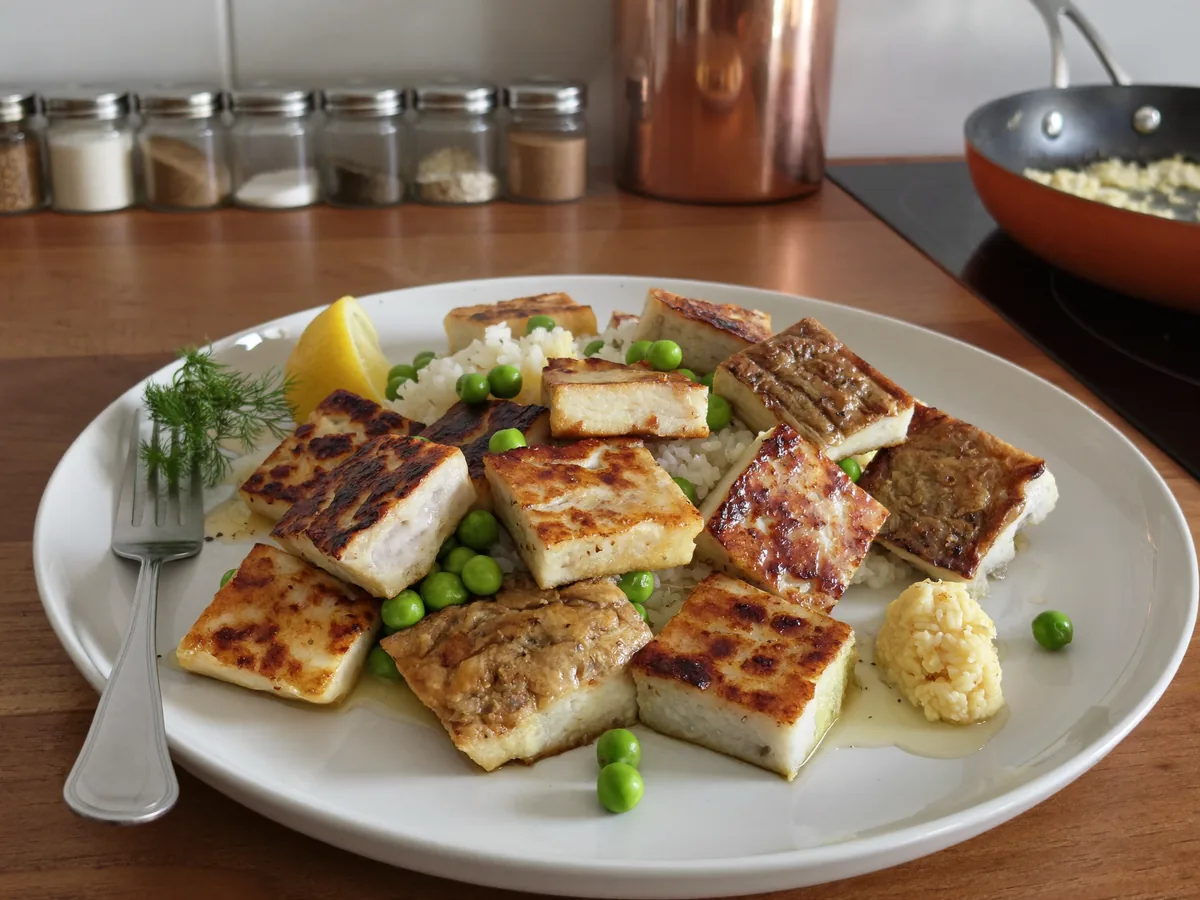 Жареный рис с яйцом, мясом и овощами по-китайски