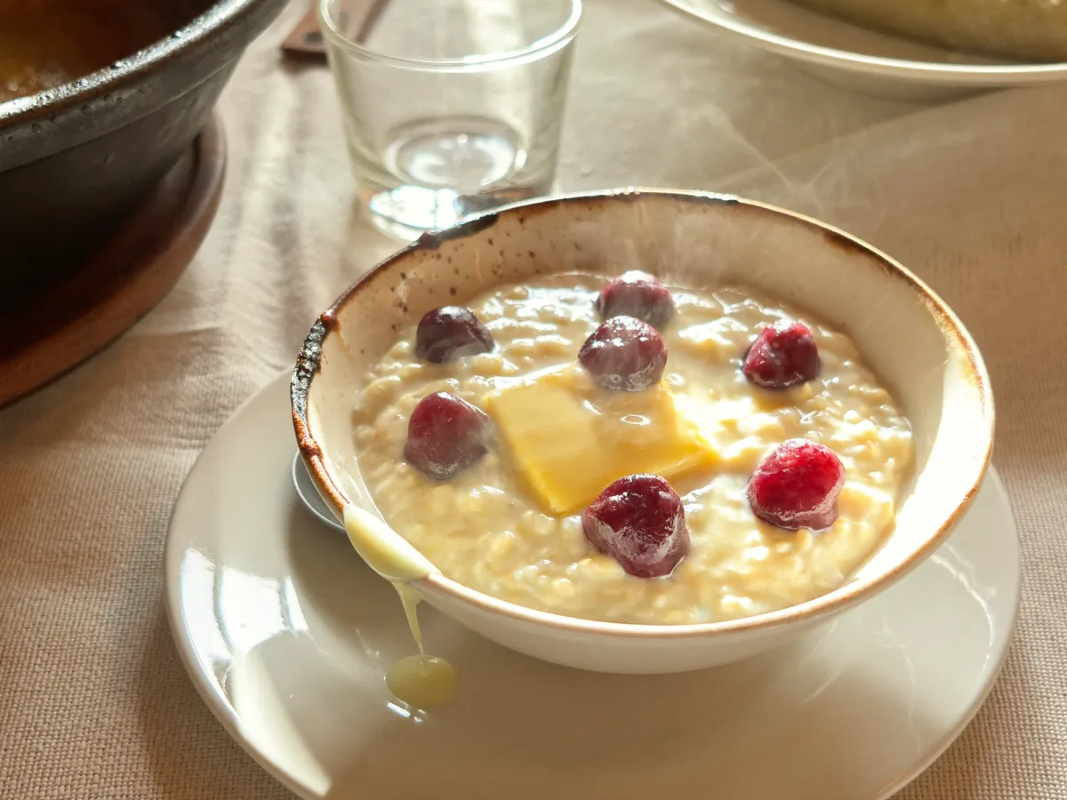 Жидкая рисовая каша на молоке (размазня)