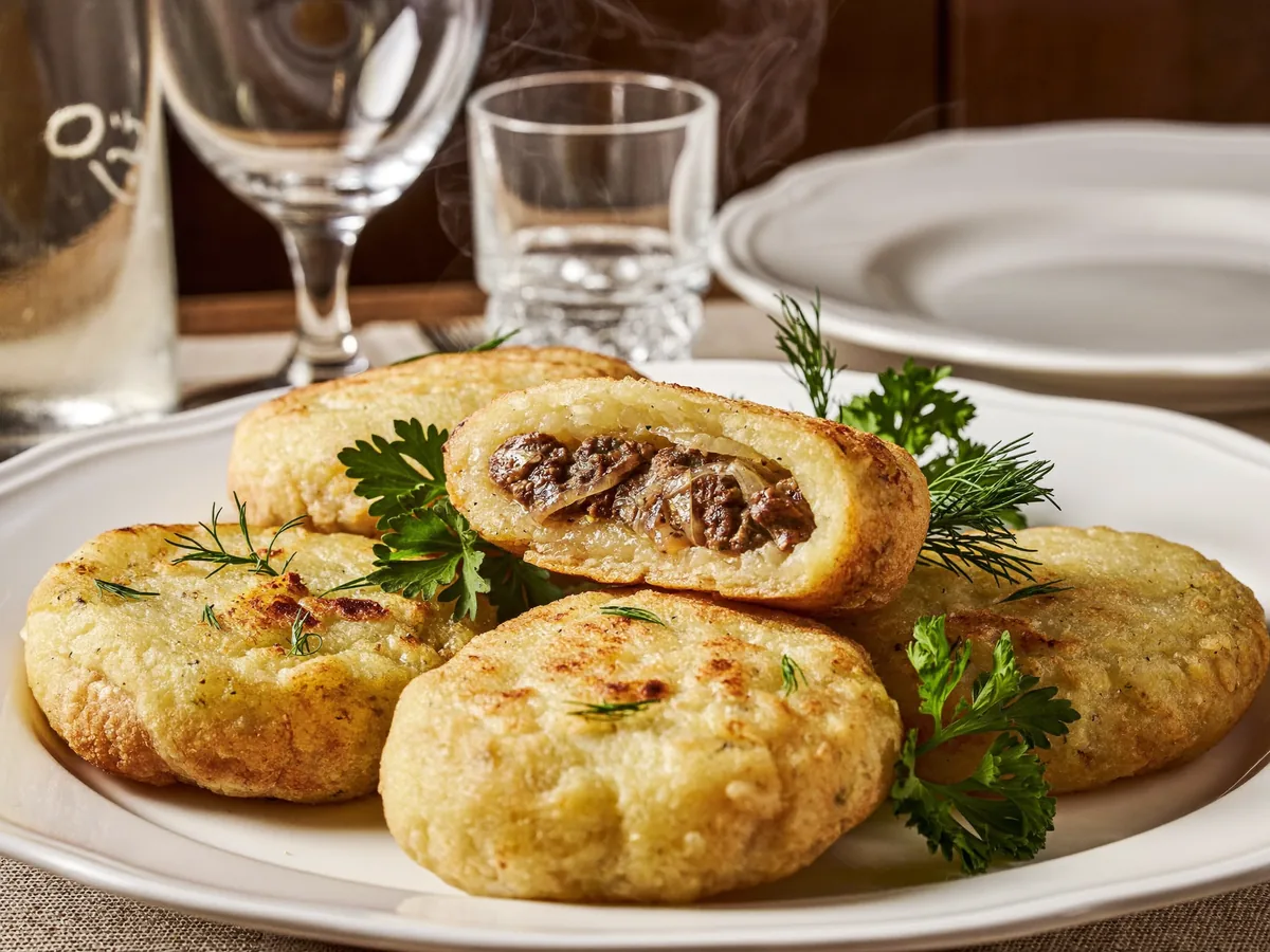 Зразы с куриным фаршем